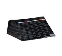 Drivstraw Kit de calendario magnético de borrado en seco para refrigerador, planificador mensual y semanal de pizarra blanca con 3 imanes, 8 marcadores de color y borrador, 42 x 30 cm + 30 x 18 cm,