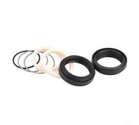 Drivstraw Kit de sello de horquilla de suspensión delantera para bicicleta de montaña, sellos de aceite de 30-40 mm con junta de esponja de aleación de aluminio de goma, compatible con FOX SR (36 x 46