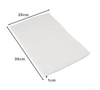 Drivstraw Manta de fibra de cerámica para quemador de bioetanol, tapete de chimenea resistente a altas temperaturas de 1206 ℃, fibras de calcio-magnesio y silicato inserto de seguridad para caja de