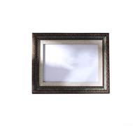 Drivstraw Marco de fotos retro para decoración del hogar, marco de mesa de resina de 5 pulgadas con panel trasero de MDF, pantalla horizontal o vertical, marco de fotos de estilo vintage para vivir