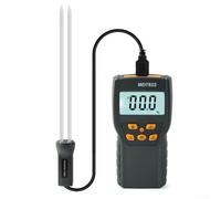 Drivstraw Medidor de humedad digital de grano MD7822 Pantalla LCD Probador de humedad con sonda, compensación automática de temperatura, rango del 2-30%
