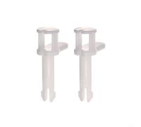 Drivstraw Paquete de 2 pasadores de retención para guantera Explorer 2013-2018 compatible con GB5Z-5806056-A GB5Z5806056A compartimento de plástico de repuesto directo