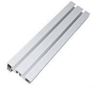 Drivstraw Riel de inglete de aluminio tipo 75 con ranura en T para banco de trabajo de carpintería, compatible con cercas de mesa CNC, soportes deslizantes de 300-600 mm (300 mm)