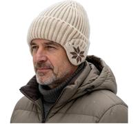 Drivstraw Sombrero Tejido Polyester Elástico Protección Orejas | Tejido de para punto para suave, protege orejas del frío extremo, ideal días helados