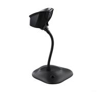 Drivstraw Soporte de cuello de cisne ajustable para Zebra para escáner de código de barras Symbol DS2208/DS2278/DS4308/DS4608/DS8108 - Accesorio de escaneo en el lugar de trabajo, negro