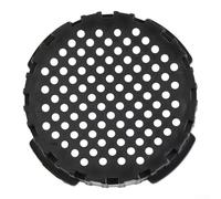 Drivstraw Tapa de filtro de repuesto para cafetera AeroPress - Cubierta de filtro de plástico compatible con Aerobie para modelos AeroPress Original y Go, 7,4 x 1,5 cm, color negro