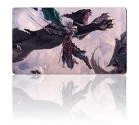 DRIZZT DO'URDEN,DE - Juego de mesa MTG Juegos Esteras+Bolsa impermeable gratuita, TCG Card Game Table Mat Tamaño 60 x 35 cm, Alfombrilla de ratón compatible con Digimon MTG TCG CCG RPG