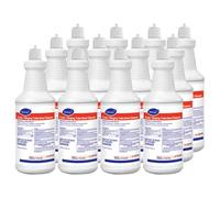 drk04578 - Diversey tripulación trepando Toilet Bowl Cleaner, aroma floral, líquido, 1 Qt. Squeeze Bottle