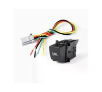 (DRL) Botón inferior del coche para luces diurnas LED tipo estrella, luces antiniebla delanteras, calefacción