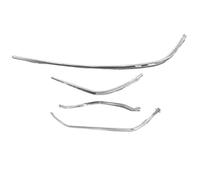 DRL Luz LED Para Faro De Coche, Placa Guía DRL, Barra De Tubo De Luz De Circulación Diurna Para A4 Para A4L B9 Para S4 2017 2018 2019 Módulo Unidad Control Faros(4 for right light)