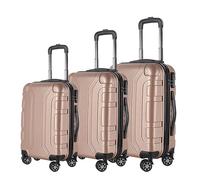 DRMEE Maletas de Viaje 3pcs Juegos De Equipaje Resistencia Al Desgaste 20/24/28 Pulgadas Maleta Ligera Ruedas Giratorias Mala Viagem Cabine (Color : A, Size : 3pcs)