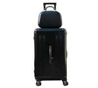 DRMEE Maletas de Viaje El Equipaje Fija 2 Pedazos, De La Maleta Rígida, Cerradura Determinada del Equipaje Ligero con Los Casos del Maquillaje Mala Viagem Cabine (Color : A, Size : 24inch)