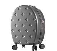 DRMEE Maletas de Viaje Maleta De Cabina con Ruedas para Equipaje Resistente A La Compresión Ligera para Viajes En Avión Mala Viagem Cabine (Color : A, Size : 18 Inch)