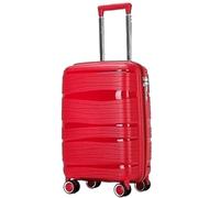 DRMEE Maletas de Viaje Maleta De Viaje con Ruedas Giratorias, Asas Ergonómicas Ligeras, Maletas De Viaje Mala Viagem Cabine (Color : A, Size : 24in)