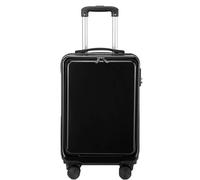 DRMEE Maletas de Viaje Maleta Universal con Ruedas Y Equipaje Rígido con Apertura Frontal, Duradera Mala Viagem Cabine (Color : A, Size : 22in)