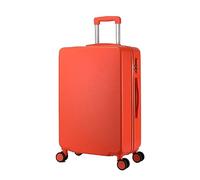 DRMEE Maletas de Viaje Maletas con Cerradura De Combinación De Seguridad para Equipaje De Carcasa Dura Portátil Equipaje Silencioso Y Suave Mala Viagem Cabine (Color : Rot, Size : 22inch)