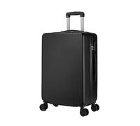 DRMEE Maletas de Viaje Maletas con Cerradura De Combinación De Seguridad para Equipaje De Carcasa Dura Portátil Equipaje Silencioso Y Suave Mala Viagem Cabine (Color : Black, Size : 20inch)
