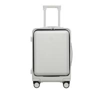 DRMEE Maletas de Viaje Maletas con Rueda Universal Equipaje De Seguridad Interfaz USB Cerradura De Código Ligera TSA Mala Viagem Cabine(Color:A,Size:18in)