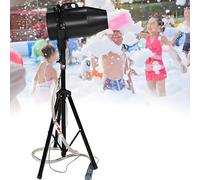 Drmoxin Máquina De Chorro De Espuma, Cañón De Espuma con Efecto De Escenario De 1000 W,Distancia De 6-10 M, Máquina para Hacer Burbujas para Fiestas De Verano En La Piscina