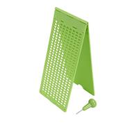 Droagoct 9 LíNeas 30 Celdas Braille Writing y Stylus Plastic Braille Kit para la Blind