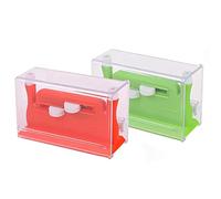 Droagoct Enhebrador de Aguja AutomáTico de 2 Uds, Enhebrador de Aguja de Herramienta de Costura, Enhebrador de Aguja AutomáTico para Coser una Mano (Verde + Naranja)