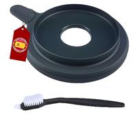 DROCODO Tapa Compatible con Thermomix Tm5 / Tm6 - Incluye Junta de Silicona para un Sellado Adecuado + Cepillo Especial para una Limpieza Impecable - tapadera fabricación de vanguardia