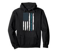 Drogas Alcohol Addiction Recovery Celebrate Recovery USA Bandera Sudadera con Capucha