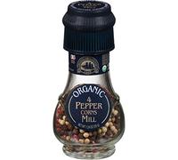Drogheria & Alimentari, Molinillo orgánico de 4 granos de pimienta, 1.24 oz (35 g)