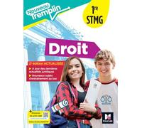 Droit 1re STMG Nouveau tremplin: Livre élève