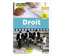 Droit 1re STMG Réflexe: Livre + licence élève