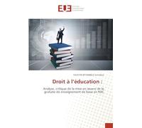 Droit à l'éducation :: Analyse, critique de la mise en ¿uvre de la gratuite de enseignement de base en RDC