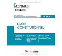Droit constitutionnel: Licence 1