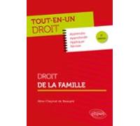 Droit De La Famille (ebook)