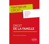 Droit De La Famille (ebook)