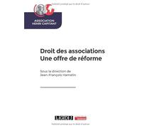 Droit des associations: Une offre de réforme