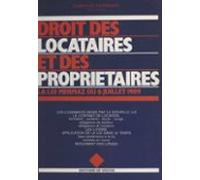 Droit Des Locataires Et Des Propriétaires (ebook)