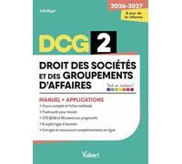 Droit des sociétés et des groupements d'affaires DCG 2: Maîtriser les compétences et réussir l'examen