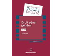 Droit pénal général