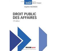 Droit public des affaires