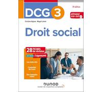 Droit social DCG 3: 28 fiches de révision
