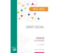 Droit social UE 3 du DCG: Corrigé