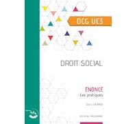 Droit social UE 3 du DCG: Enoncé