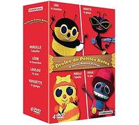 Drôles de petites bêtes - Coffret : Mireille l'abeille + Léon le bourdon + Loulou le pou + Huguette la guêpe [Francia] [DVD]