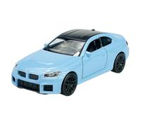 DROMADER Coche Modelo BMW M2 a Escala 1:39, Azul - Modelo de coleccionista detallado Welly | Vehículo en Miniatura