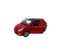 Dromader Welly Coche a Escala Opel Corsa OPC, Modelo en Miniatura 1:39, Color Rojo.