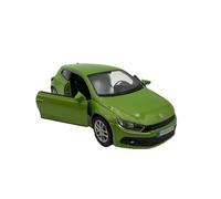 Dromader Welly Coche Modelo VW Scirocco, Coche en Miniatura, Escala 1:39, Verde