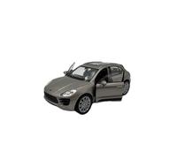 Dromader Welly Modelo de Coche Porsche Macan Turbo, Coche en Miniatura, Escala 1:39, Color Plata.