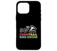 Dron Chemtrail Bird 5G Carcasa para iPhone 16 Pro Max