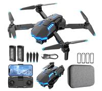 Dron con Camara1080P para Niños y Adultos, Drone FPV con 30min de Vuelo/Altitud Retención RC Quadcopter para Principiantes, Juguetes Regalo para Niños (Black)