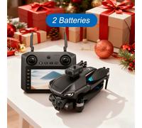 Dron con Pantalla, Motor sin Escobillas, Transmisión de Video HD, con un Botón, Kit de Fotografía Aérea Plegable, Dron para Fotografía Aérea, por , Ideal para Principiantes, Regalos